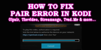 olpair, Fix-thevideo.me/pair-and-openload.co/pair-on-Kodi