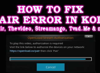 olpair, Fix-thevideo.me/pair-and-openload.co/pair-on-Kodi