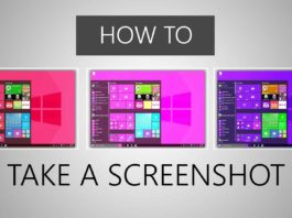 how to screenshot on windows