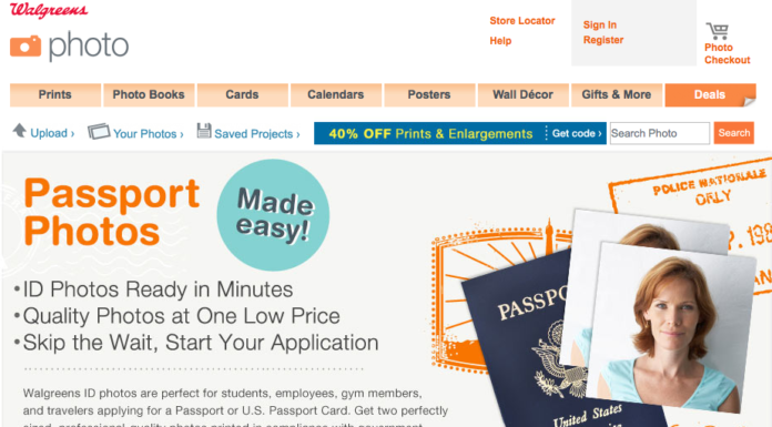 Walgreens passport photo