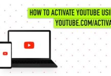 YouTube com activate