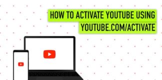 YouTube com activate
