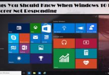 file explorer not responding windows 10