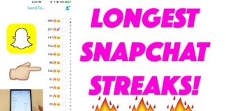 longest snapchat streak