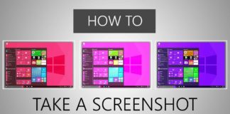 how to screenshot on windows
