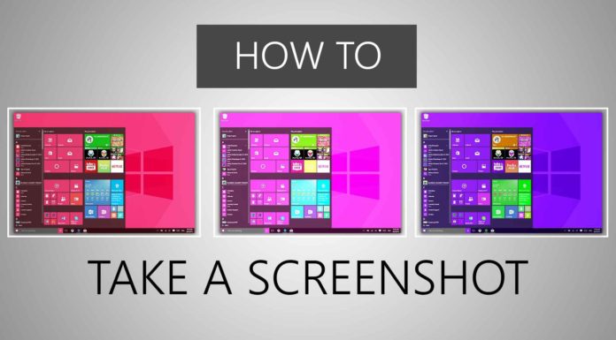 how to screenshot on windows