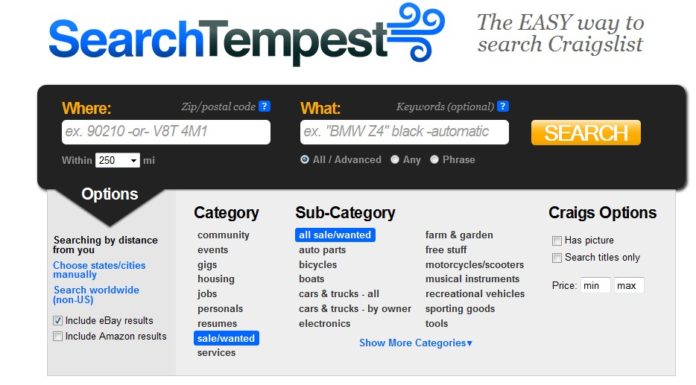 SearchTempest