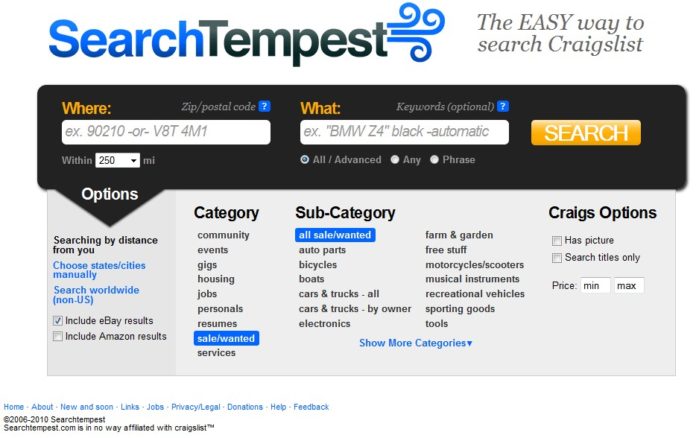 SearchTempest