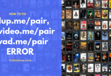 Vidup.me pair Fix