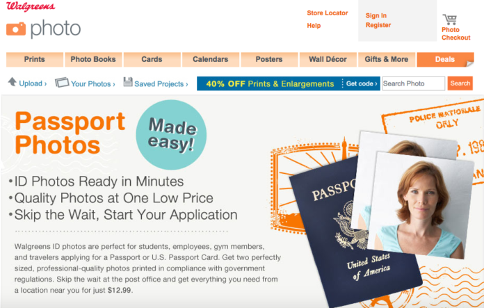 Walgreens passport photo