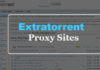 Extratorrent Proxy Sites