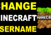 Minecraft change name, change minecraft username