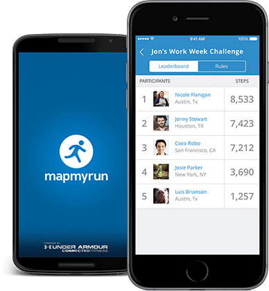 Mapmyrun, Mapmyrun app