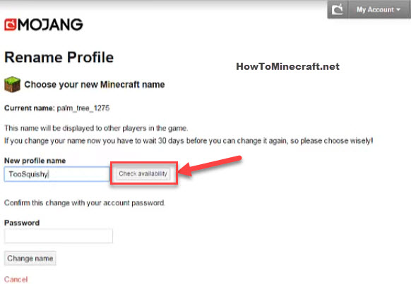 Minecraft change name, change minecraft username