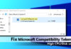 Microsoft compatibility telemetry, Microsoft Compatibility Telemetry high disk