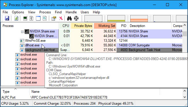 Com Surrogate, dllhost.exe, what is Com Surrogate