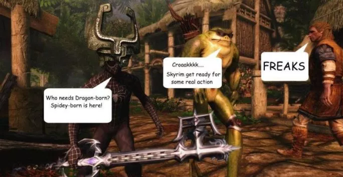 skyrim memes, skyrim