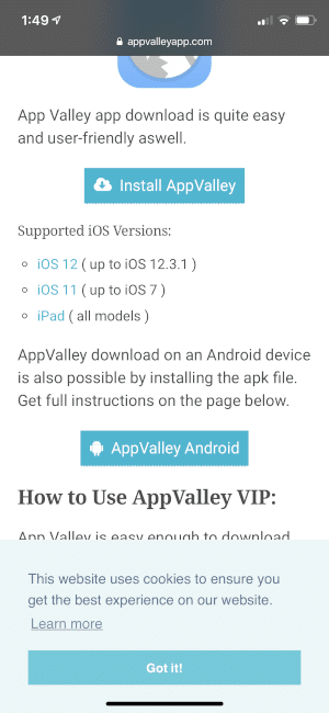 Appvalley, Appvalley iOS, appvalley download, appvalley app