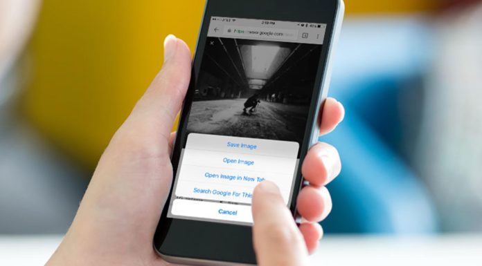 Lets find the reverse image search in Android or iOS